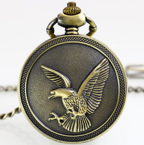 Fashion Male Back Brown Cover Vintage Classic Pocket Watch Box Holder Storage Case Coin Purse Pouch Bag With Chain