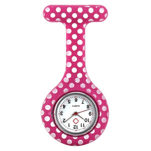 Pocket Watch Clip-on Fob Quartz Brooch Hanging Rubber Silicone Nurse Watch Fashion Casual Men Women Unisex relogio feminino saat