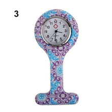 Load image into Gallery viewer, Pocket Watch Clip-on Fob Quartz Brooch Hanging Rubber Silicone Nurse Watch 2019 Casual Men Women Unisex relogio feminino saat