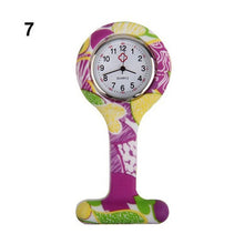 Load image into Gallery viewer, Pocket Watch Clip-on Fob Quartz Brooch Hanging Rubber Silicone Nurse Watch 2019 Casual Men Women Unisex relogio feminino saat