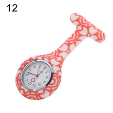 Load image into Gallery viewer, Pocket Watch Clip-on Fob Quartz Brooch Hanging Rubber Silicone Nurse Watch 2019 Casual Men Women Unisex relogio feminino saat