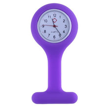 Load image into Gallery viewer, Fashion Nurses Watches Doctor Fob Pocket Watch Silicone Tunic Batteries Medical Nurse Women Watches with Clip reloj de bolsillo
