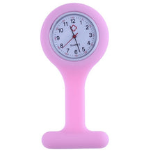 Load image into Gallery viewer, Fashion Nurses Watches Doctor Fob Pocket Watch Silicone Tunic Batteries Medical Nurse Women Watches with Clip reloj de bolsillo