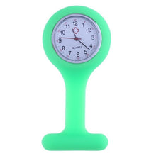 Load image into Gallery viewer, Fashion Nurses Watches Doctor Fob Pocket Watch Silicone Tunic Batteries Medical Nurse Women Watches with Clip reloj de bolsillo