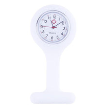 Load image into Gallery viewer, Fashion Nurses Watches Doctor Fob Pocket Watch Silicone Tunic Batteries Medical Nurse Women Watches with Clip reloj de bolsillo